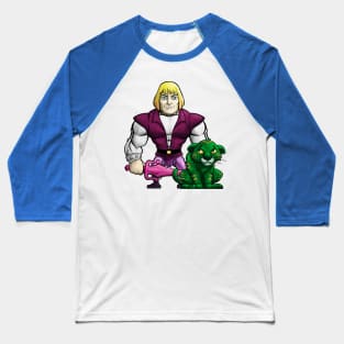 Prince Adam and Cringer Baseball T-Shirt